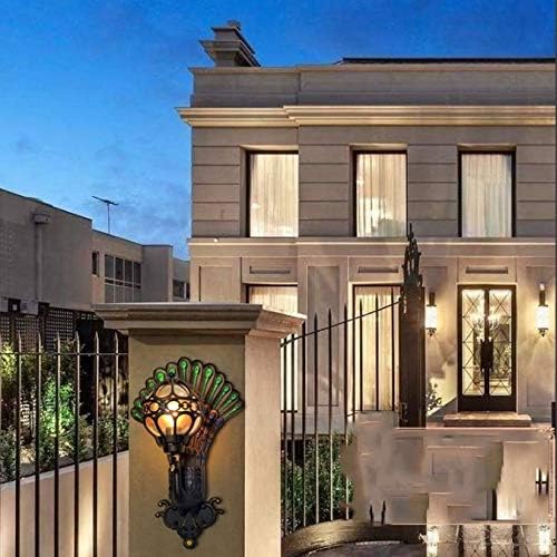 European Style Retro Peacock Garden Lights Led Hotel Art Wall Lamp Balcony Villa Door Light Suitable for Outdoor Lighting