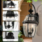Outdoor Wall Lights Large 20inch Wall Sconce 2 Light Farmhouse Max 40W