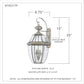 Quoizel Newbury Outdoor Wall Lantern, 20 Inch 2-Light Pewter Wall Sconce, French Country Exterior Wall Lantern Fixture, E12 Base, Clear Glass, Outside Lights for Patio, Porch, Garage or Yard