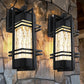 Light Fixtures Wall Mount Wall Sconce Lights Outside Lantern Lamp 2 Pack Dusk to Dawn